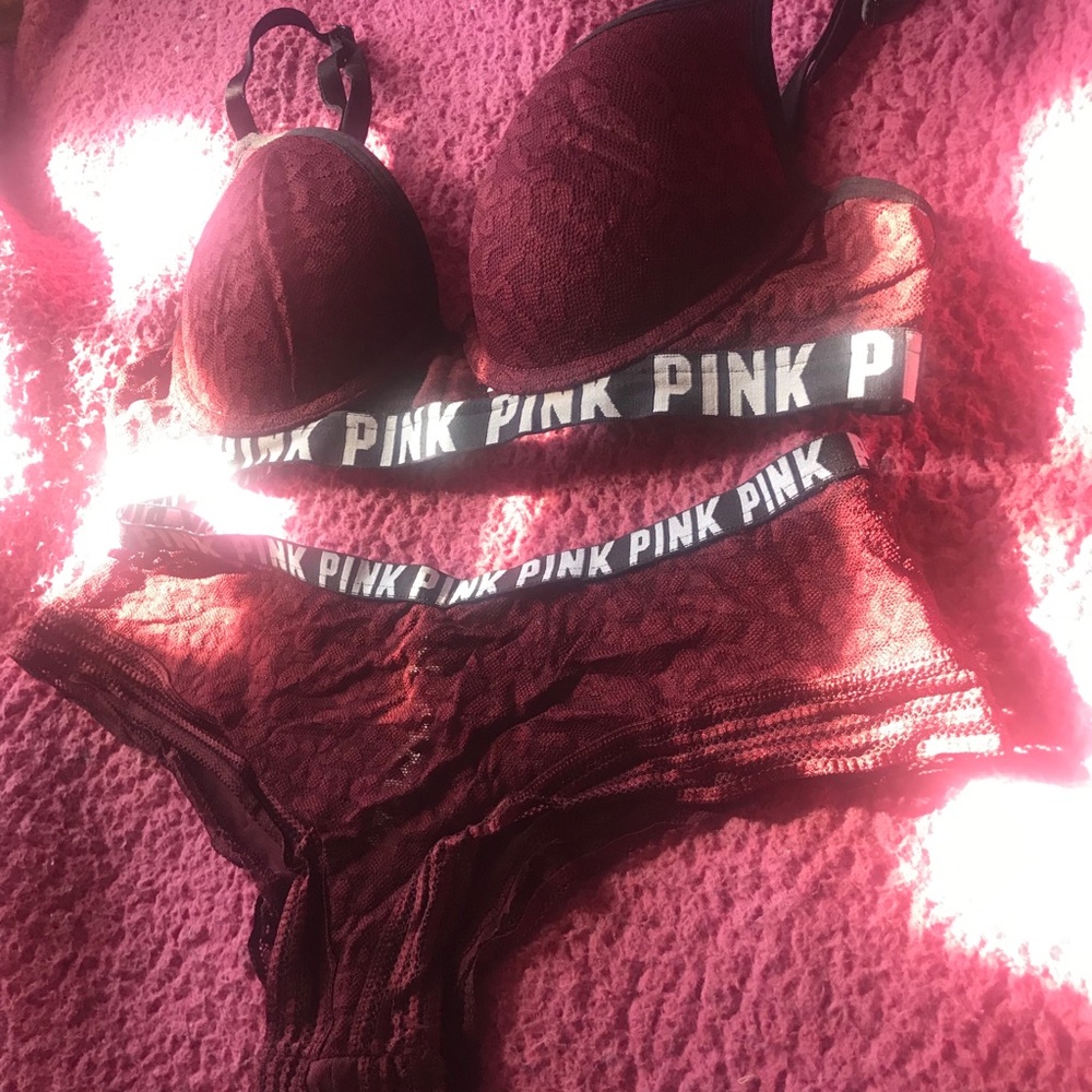 PINK bra/underwear set 🌟💕